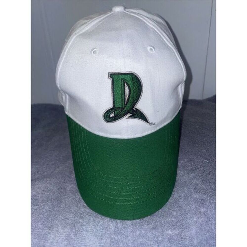 Dayton Dragons Hat Mens One Size White Strapback Cap MILB Baseball‎ Embroidered
